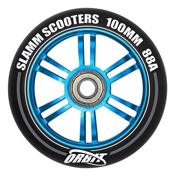

Колесо Slamm Orbit 100 мм (Голубой, 100мм)