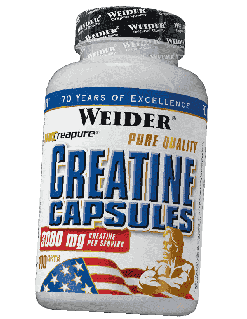 

Креатин Моногидрат, Creatine Capsules, Weider 100капс (31089001)
