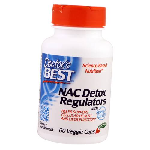 

NAC Detox Regulators Doctor's Best 60вегкапс (70327006)