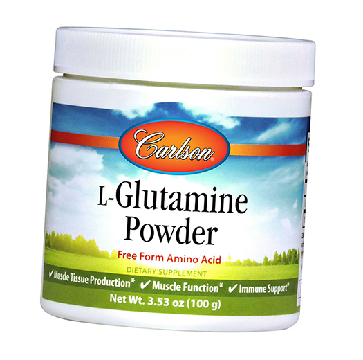 

Глютамин, L-Glutamine Powder, Carlson Labs 100г (32353002)