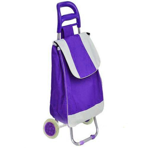

Тачка сумка на колесах кравчучка металл 94см MHZ MH-2079 Purple
