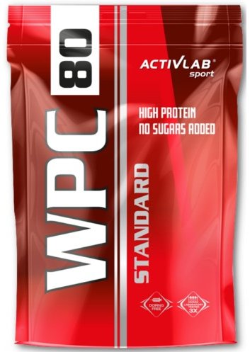 

Протеин Activlab Wpc 80 Standard 700 /23 servings/ Banana 700 г
