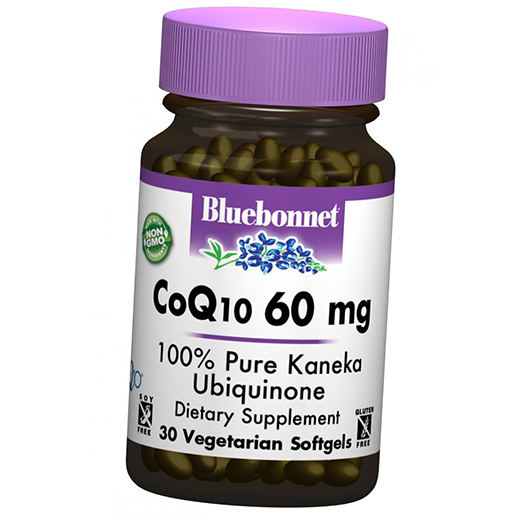

Коензим, CoQ10 60, Bluebonnet Nutrition 30вег.гелкапс (70393006)