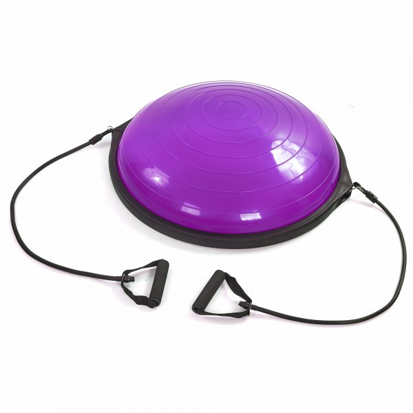 

Платформа Балансировочная платформа BOSU с двумя эспандерами BS-1590 Violet (PS00698)