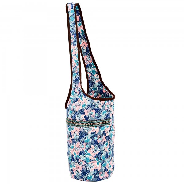 

Сумка для фитнеса и йоги через плечо Yoga bag KINDFOLK FI-8364-1 Blue ( PS00688)