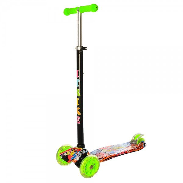 

Самокат iTrike JR3-055-L Green (BI0000330)