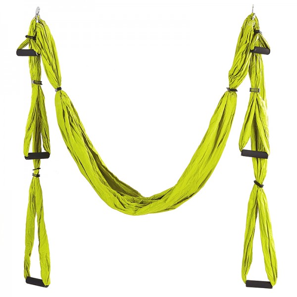 

Гамак для йоги с ручками SP-Planeta Antigravity Yoga FI-5323 Green (PS00996)