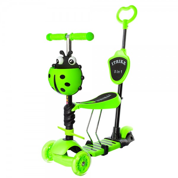 

Самокат iTrike JR 3-026-B Green (BI0000578)