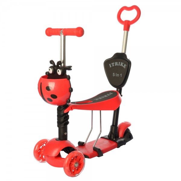 

Самокат iTrike JR 3-068-A red (BI0000554)