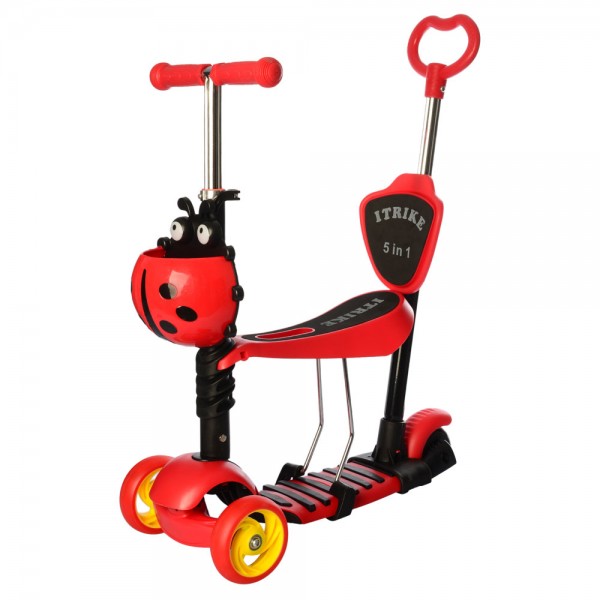 

Самокат iTrike JR3-026-L red (BI0000615)