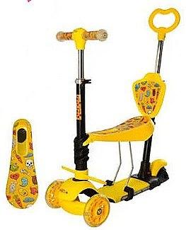 

Самокат iTrike JR3-077-B yellow (BI0000613)