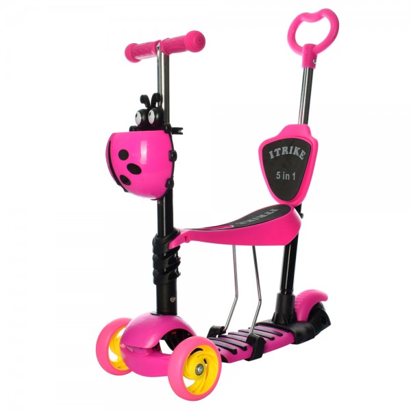 

Самокат iTrike JR3-026-L pink (BI0000616)