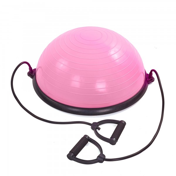 

Платформа Балансировочная платформа BOSU с двумя эспандерами BS-1524 Pink (PS00697)