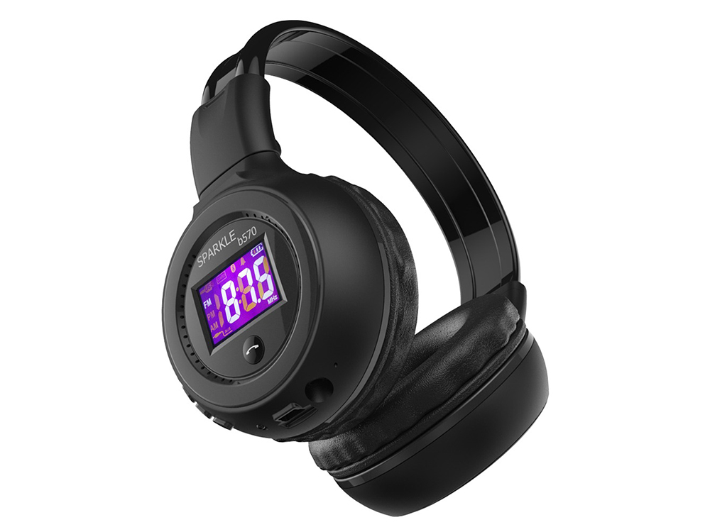 

Гарнитура Zealot B570 с микрофоном Bluetooth 5.0 беспроводная Черный (1007-367-00)