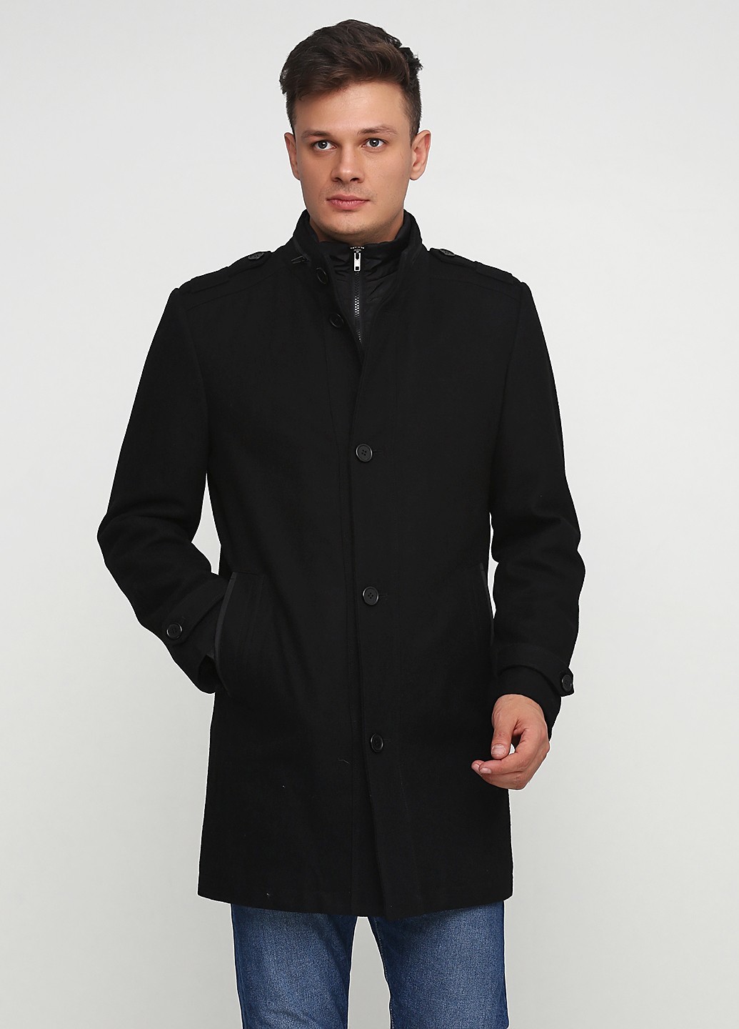 

Пальто Bexleys черное (07-PA-01-black-50)