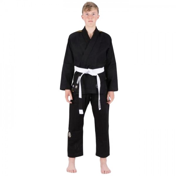 

Кимоно детское для Бразильского Джиу-Джитсу Tatami Fightwear Kids Nova Absolute (M4) Черное