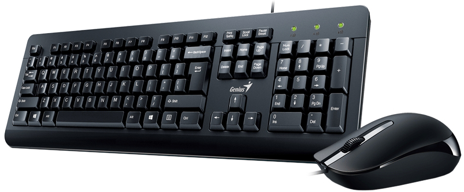 

Комплект проводной Genius KM-160 USB UKR (31330001419)