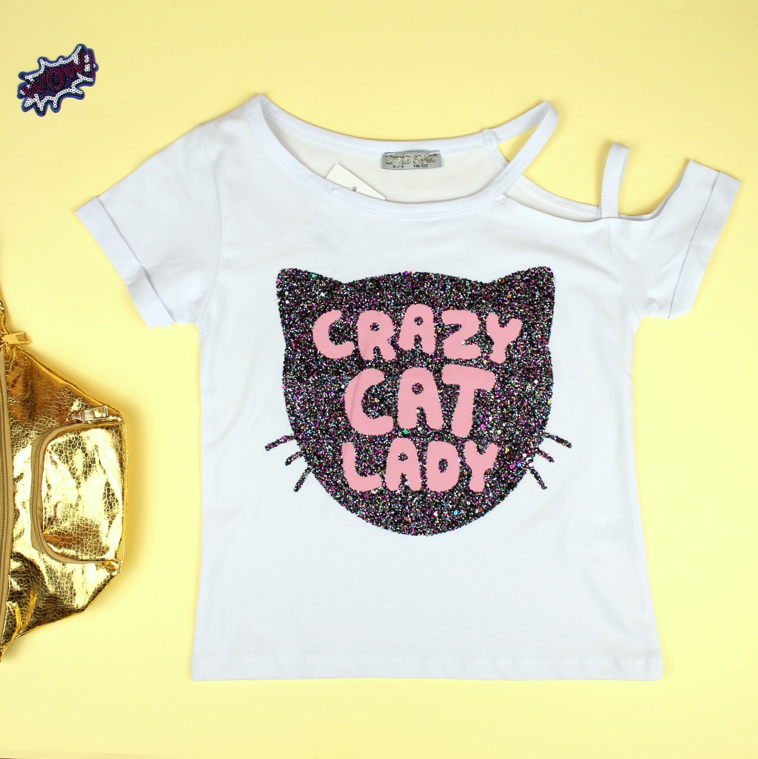 

Кроп-топ для девочки Stylebaby (1133бел) Размер 8-9, 128 см Белый