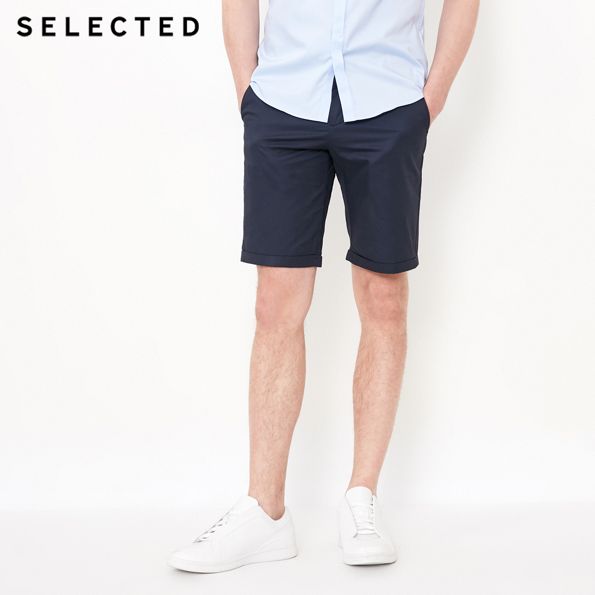 

шорти Selected 4182SH539E39 34 т.синій
