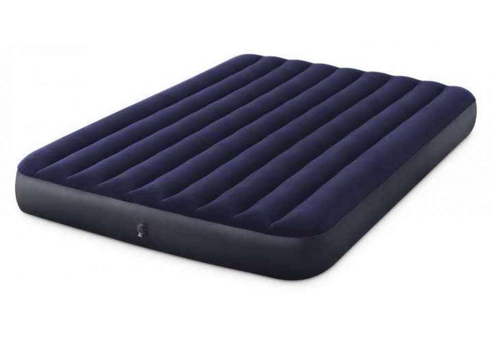 

Матрас надувной двухместный 64755 Intex Classic Downy Синий (gr_011055)