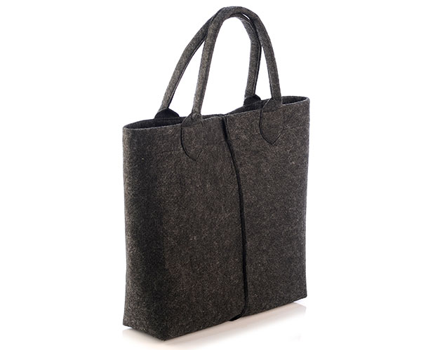 

Сумка FeltFabricDesign из войлока черная ВМ12-1