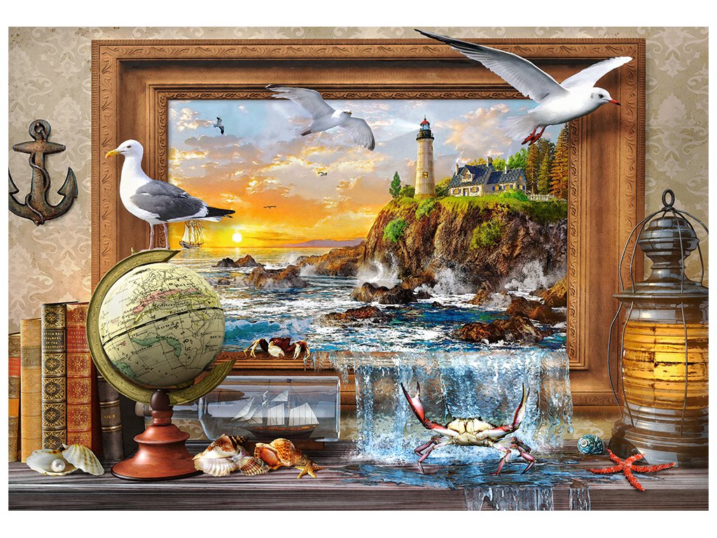 

Пазлы Castorland 1000 "Морская жизнь" 68*47 см