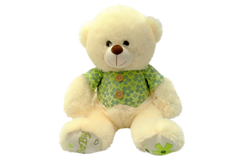 

Мягкая игрушка "Медвежонок в кофте" муз. 40 см (6802/40)