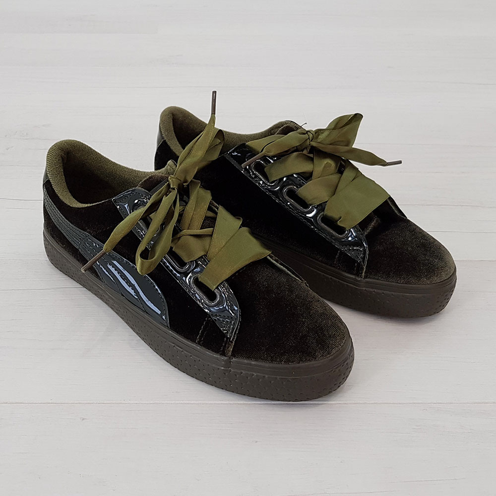

Кроссовки женские маломерные Woman's heel 36 оливковые (О-806)