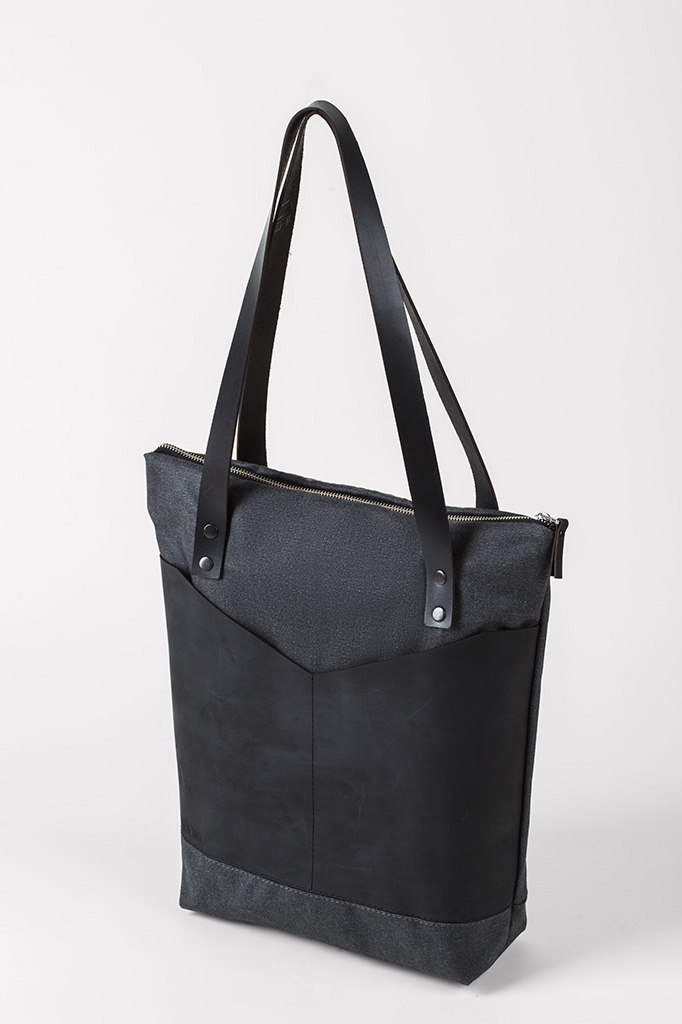 

Сумка minnim Tote Bag Arrow Gray