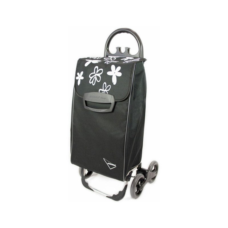 

Хозяйственная сумка-тележка Aurora Avanti 4 Basic 50 Black/Grey Flower