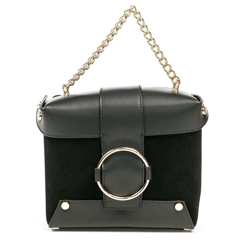 

Клатч кожаный Italian Bags Черный
