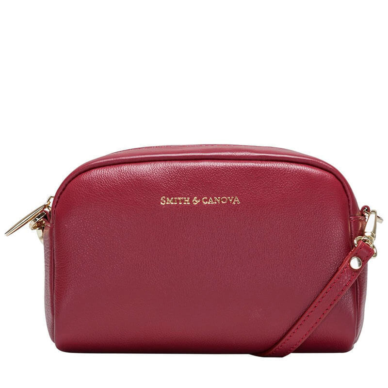 

Женская кожаная сумка Smith / Canova Regent Burgundy (92914 BURG)