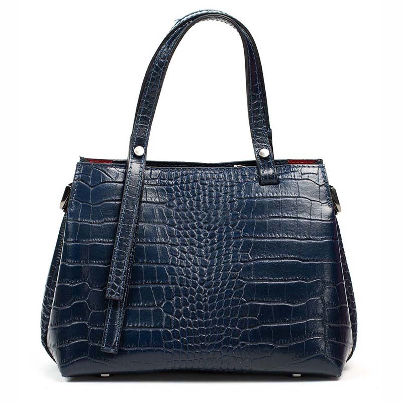 

Женская кожаная сумка Italian Bags Синий