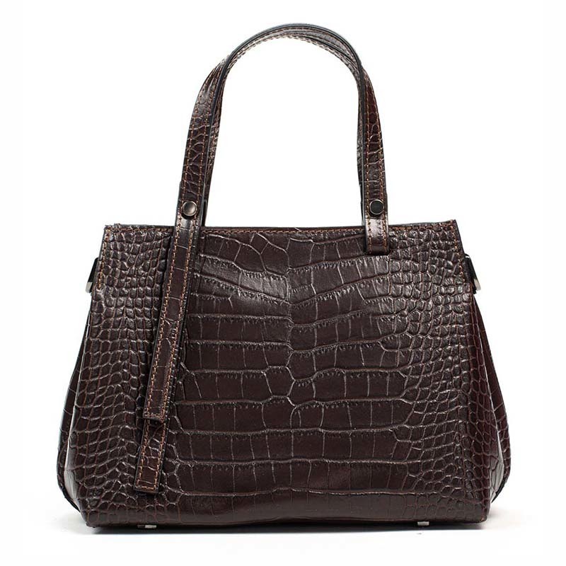 

Женская кожаная сумка Italian Bags Коричневый
