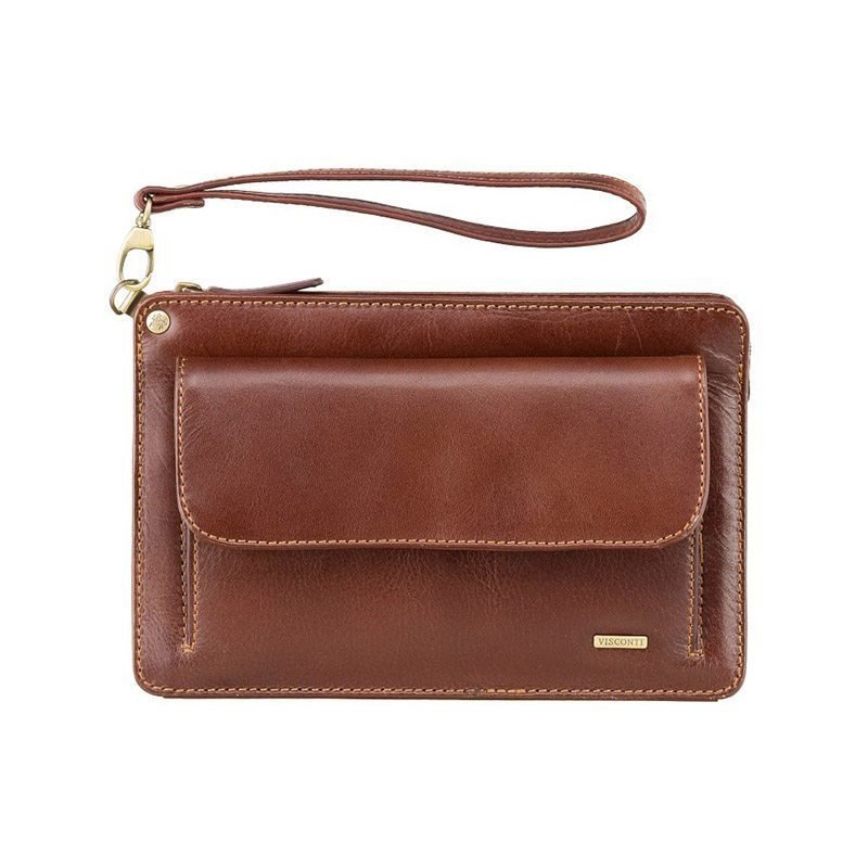 

Борсетка мужская Visconti Ted Brown (02617 BRN)