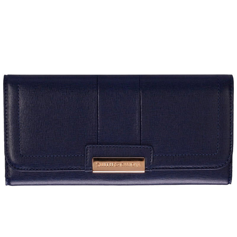

Кошелек женский кожаный Smith / Canova Devine Navy (28624 NAVY)