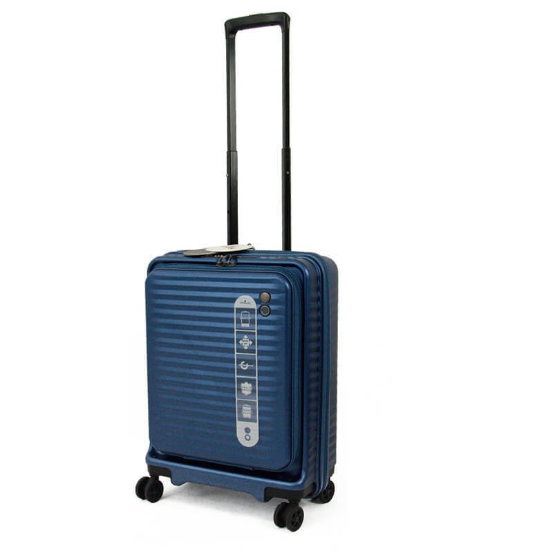 

Чемодан на 4 колесах Echolac CELESTRA Sky Blue S 38/44л (EcPC183-403-44)