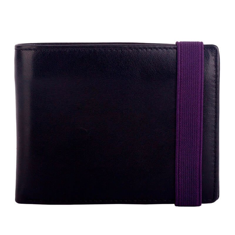 

Кошелек мужской кожаный Smith / Canova Bowgett Black (28589 BLK)