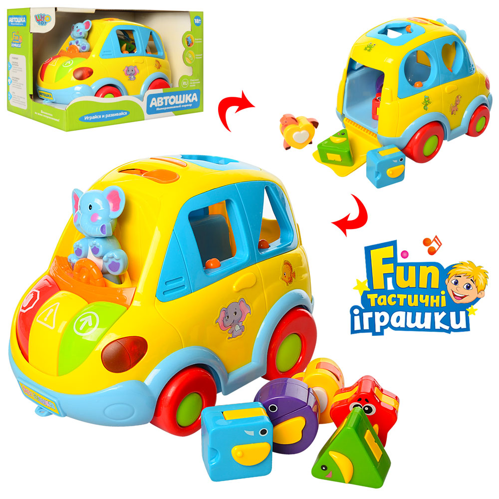 

Развивающая игрушка машинка Антошка Joy Toy 9198