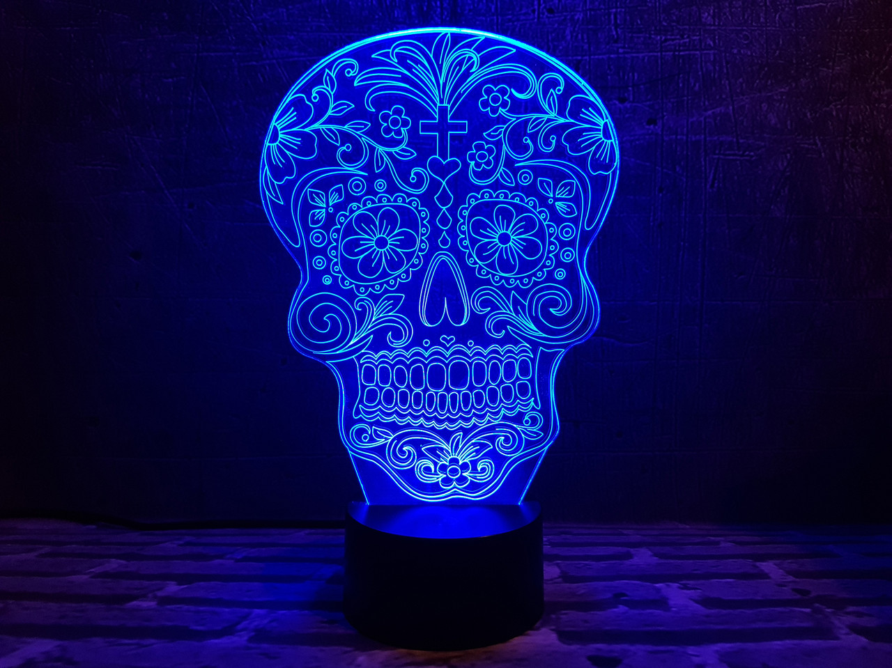 

Сменная пластина для 3D светильников "Череп 2" 3DTOYSLAMP 1192153924