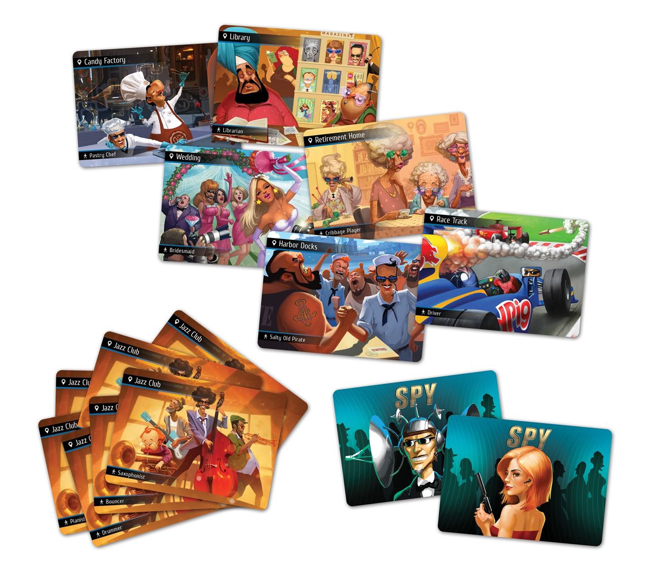 

Настольная игра Hobby World Находка для шпиона 2 (Spyfall 2)