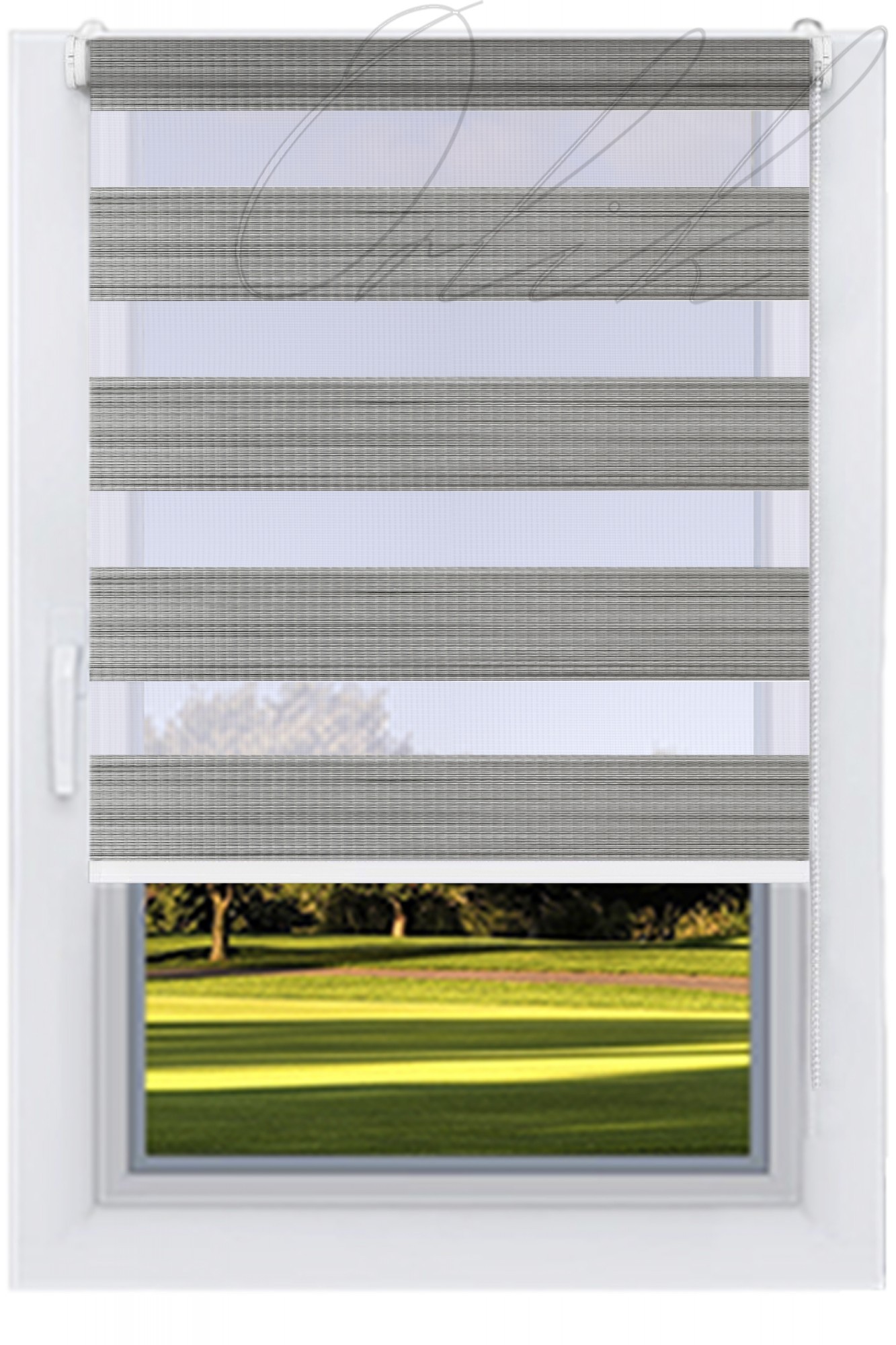 

Ролета тканевая DECOLUX СИЕНА Грей Лофт 67,5х160 Д-Н вал 25 белый