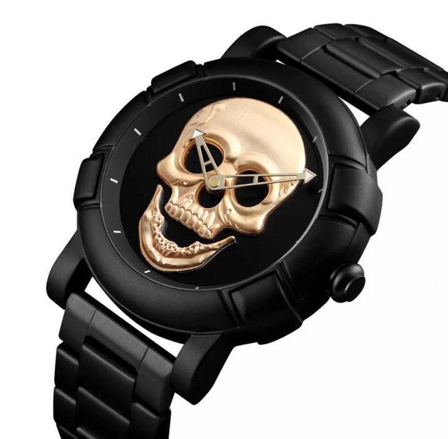 

Мужские часы Skmei Skull 9178 Gold (0282)