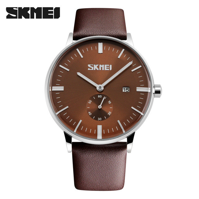 

Мужские часы Skmei 9083 3Bar Brown (0263)