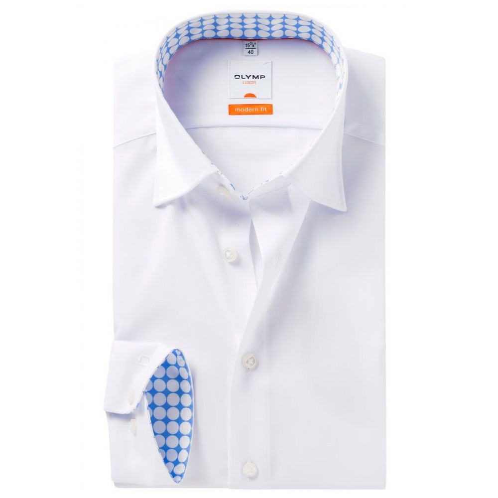 

Рубашка Olymp Luxor Modern Fit 3350-64-00 белая, Размер XXL