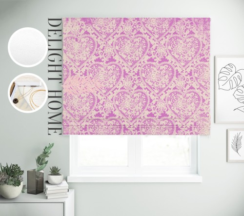 

Римская штора с фотопечатью 02-289 система Light I&H Джуси велюр 60*170 см