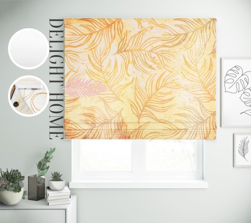 

Римская штора с фотопечатью 02-034 система Light I&H Джуси велюр 60*170 см