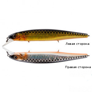 

Воблер Jackall MagSquad 128SP 128mm 21g HL Gold & Silver Black