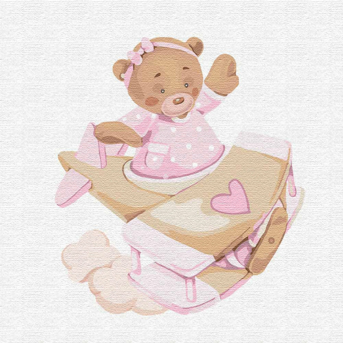 

Картина по номерам Идейка Расправив крылья 30х30см KHO2349