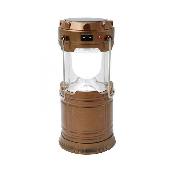 

Кемпинговая LED лампа фонарь с poverbank GL Camping lantern G 85 Pro фонарик светодиодный аккумуляторный фонарь батарея от солнечной энергии бронза (46906)